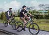 Электрический городской велосипед SAMEBIKE 27,5" для взрослых, Прочный городской электровелосипед с долговечным аккумулятором, Зеленый электрический велосипед