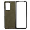 Mobile Phone Covers Shockproof Phone Leather Case Shell for Samsung Galaxy Z Fold 2Green
