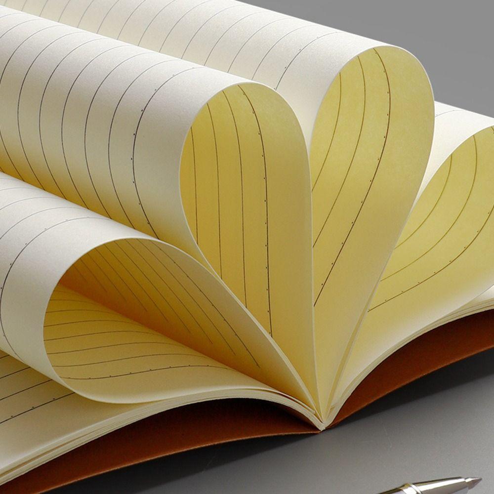 Блокнот А4/А5/В5 Обложка крафт Записная книжка Портативный дневник Школа/Офис