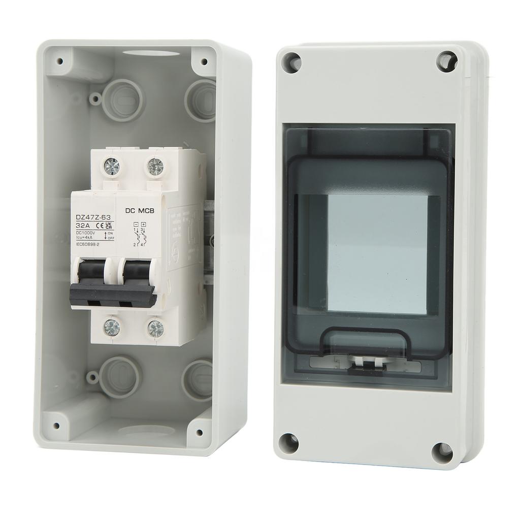 2P Мини-автоматический выключатель DZ47Z 63 32A Водонепроницаемый 4000A Отключающая способность Автоматический выключатель постоянного тока 1000 В