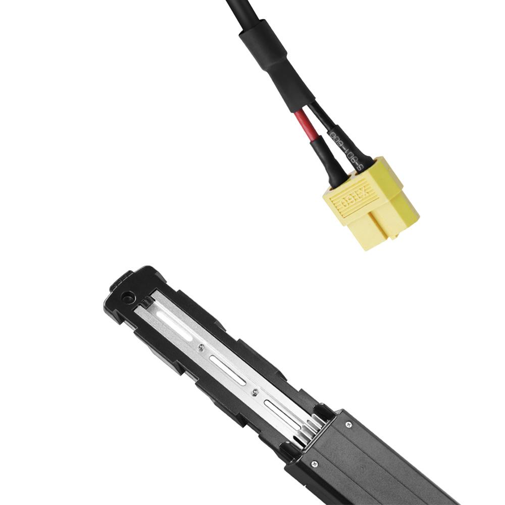 EMOKO EC27 20Ah battery,comes standard with a 3A charger; IF paired with a 48V 500W motor,it offers a range of up to 90km.