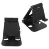 Подставка для телефона складная портативная черная двойная L-образная эргономичная конструкция настольная подставка для телефона для улицы