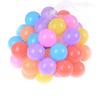 10Pcs/Lot Eco-Friendly Colorful Soft Plastic Water Pool Ocean Wave Ball Baby Funny Toys Stress Air Ball Outdoor Fun Sports