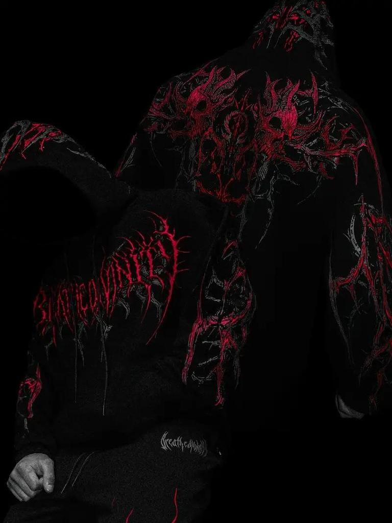 Breathedivinity Мужская толстовка-куртка большого размера с принтом Осень