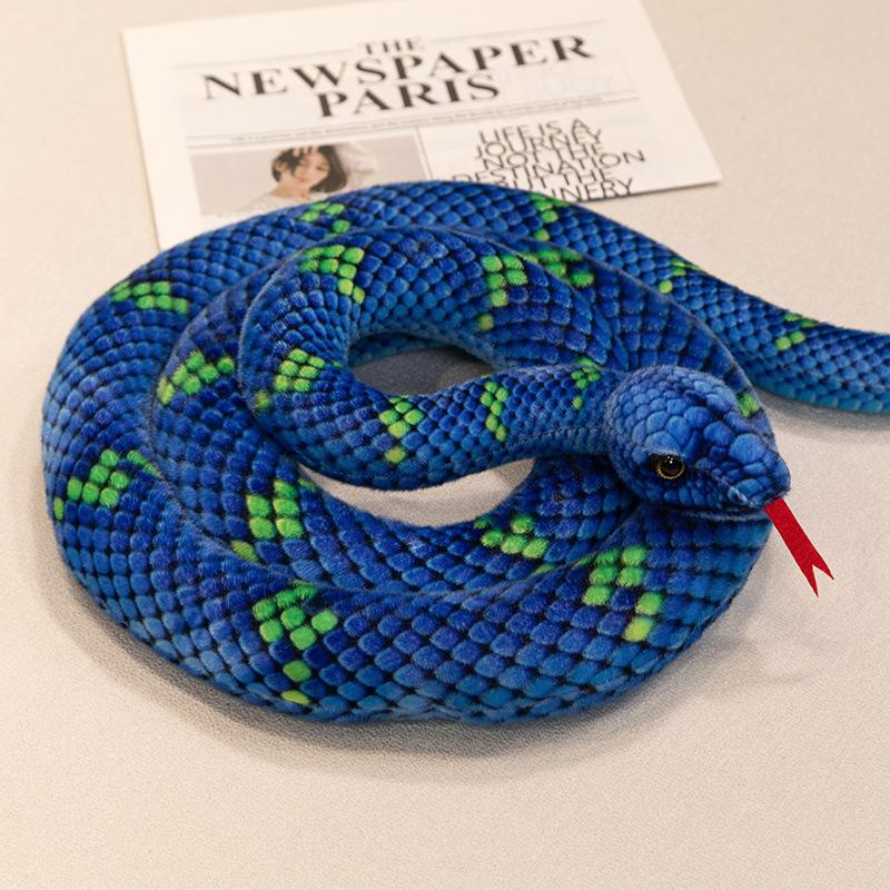 Имитация большой змеи кукла плюшевая игрушка водяная змея питон кукла мальчик прикольная тряпичная кукла подарок на день рождения