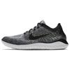 Free Rn Flyknit 2018 Черный Белый Омбре 942838-101