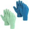 2 Pairs of Dust Gloves Microfiber Car Dusting Washable Coral Fleece Microfiber Glove for Blinds Lamps Furniture and Hard To Reach Corner Gaps