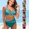 Womens Two Pieces Bikini Set Swimsuit Bikinis Halter Swimwear Beach Wear Bathing Suit Monokini