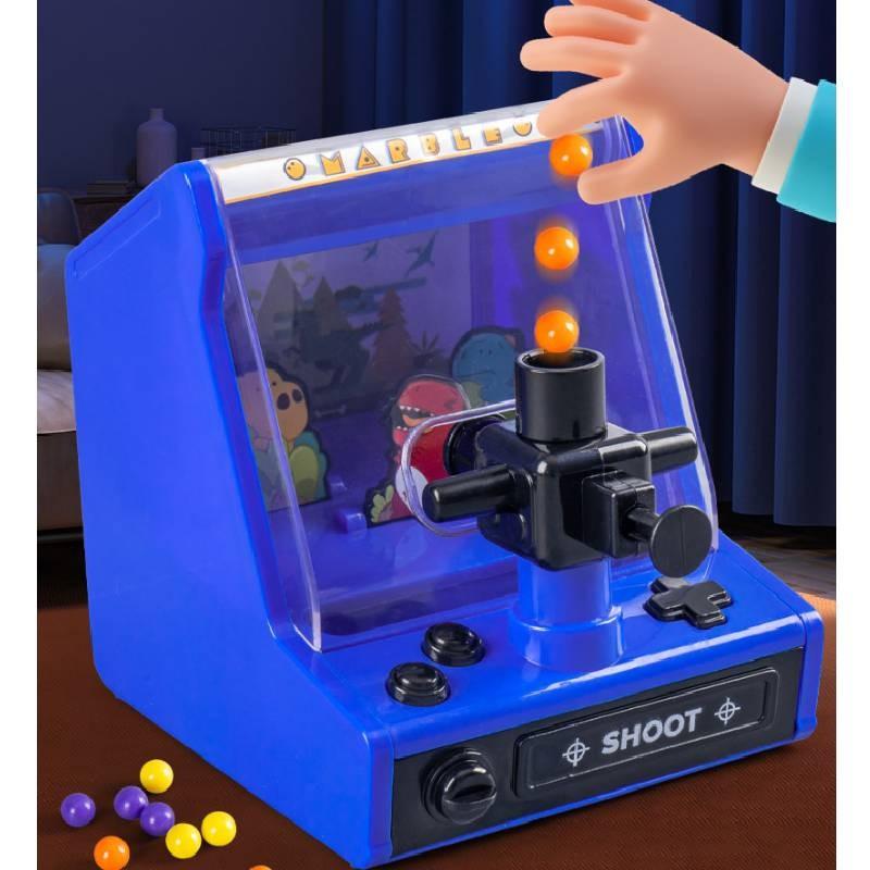 Развивающий игровой автомат для битвы мрамором с динозаврами Интерактивная игрушка для детей 4-6 лет