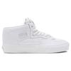 Vans Half Cab CP VR3 LX Round Toe Comfortable Wrap Warm Mid-Top Skate Shoes Unisex Skate Shoes White VN0007PUJVY1