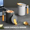 Coffee Mug Leak-proof Wide Mouth Large Capacity Water Insulation Heat Stainless Steel Drinking Cup