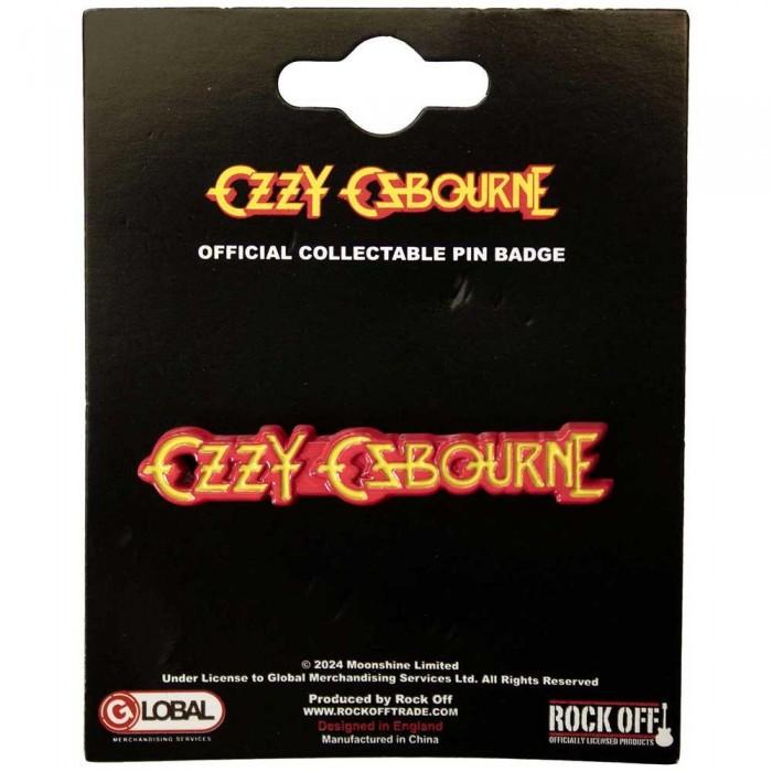 Ozzy Osbourne Logo Badge