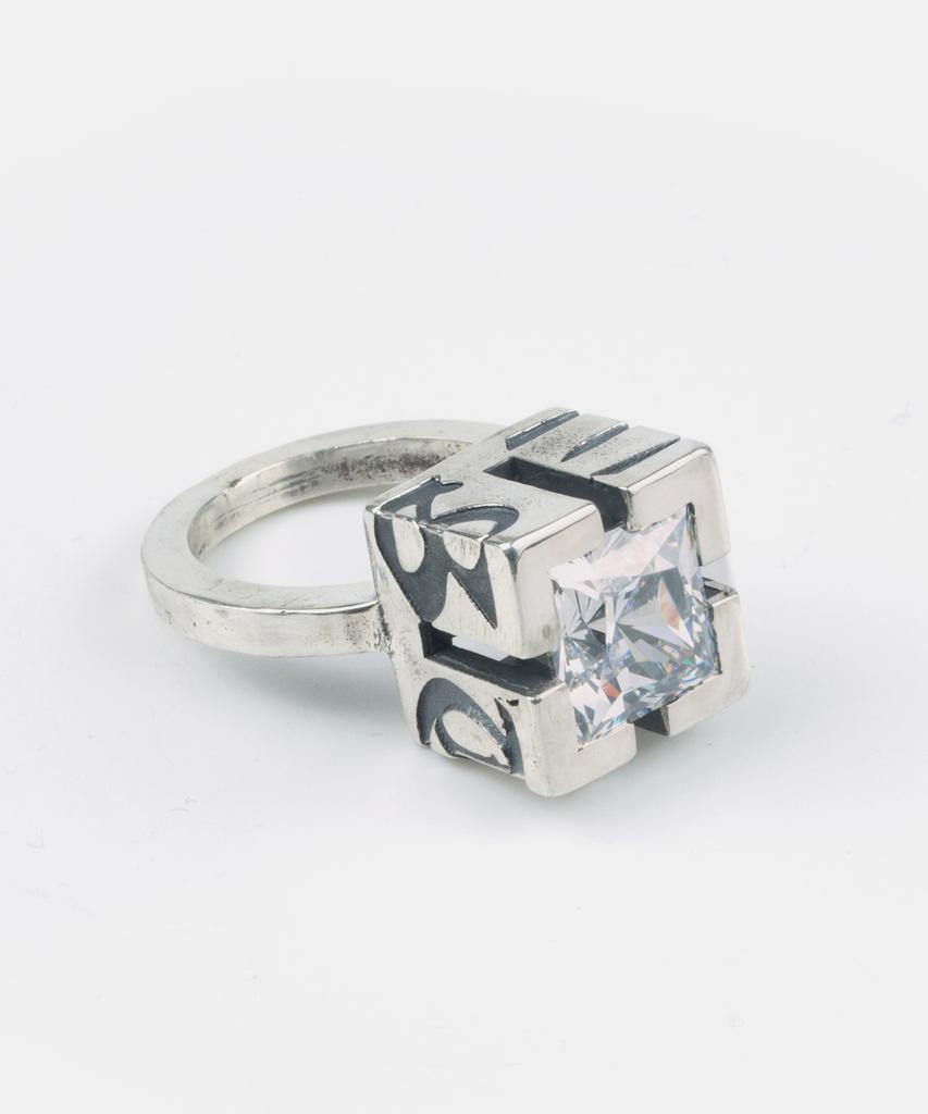Sheen666 Bonus Series Square Silver Ring (Type B)