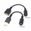 7.9 X 5.5mm Female To Square Plug Converter Dc Laptop Power Adapter Connector Cable Cord For Lenovo ThinkPad X1 Carbon Charger