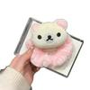 Пушистая резинка для волос Rilakkuma - Осенне-зимний плюшевый мультяшный стиль