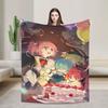 Плед Puella Magi Madoka Magica Аниме Фланелевый Потрясающе Мягкий Плед для Постельного Белья Декора Гостиной