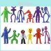 Красочный набор фигурок Roblox Rainbow Friends Playtime для детей