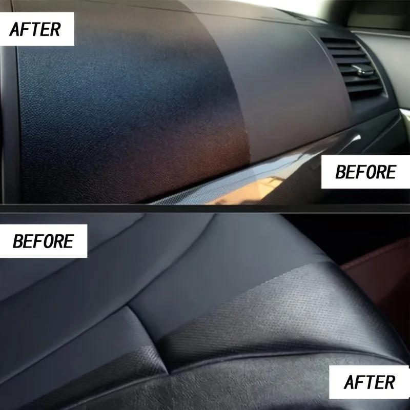 Car repair kit: anti-aging whitening cream for plastic parts, tire gloss and synthetic leather seat care cream Accessories