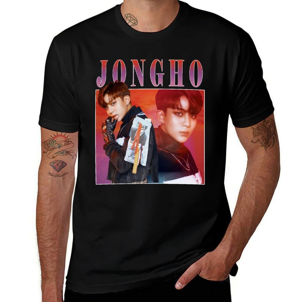 Футболка Jongho Ateez Быстросохнущая футболка для активного отдыха и спорта