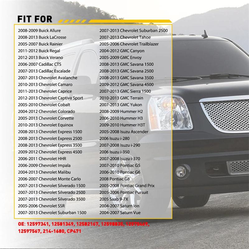 Клапан продувки адсорбера 214-1680 12597567 911-032 Подходит для Buick Cadillac Chevrolet Chevy Gmc Express Silverado Suburban Savana