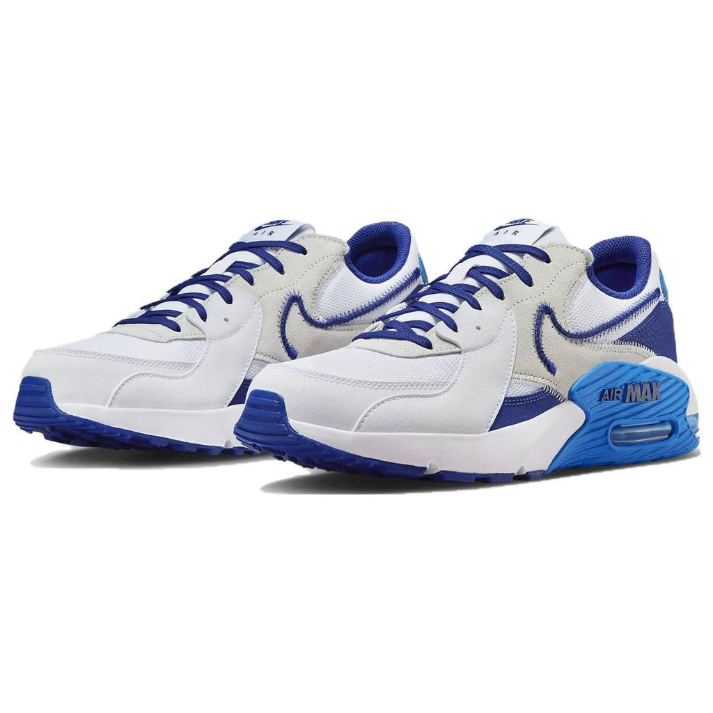 Nike Air Max Excee White Deep Royal Blue Мужские кроссовки Photo-Blue Photon-Dust DZ0795-100