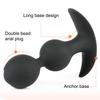 Unisex Silicone Butt DilatorAnal Plug Masturbation Couple Flirting Sex Tool
