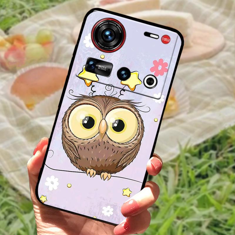 Для Nubia Z70 Ultra Чехол Роскошный Милый Мультяшный Мягкий ТПУ Силикон Ударопрочный Coque Для ZTE nubia Z70 Ultra Защитный Чехол Fundas