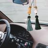 Подвеска Будда Украшение для автомобиля на шнурке Удачи Украшение на зеркало заднего вида