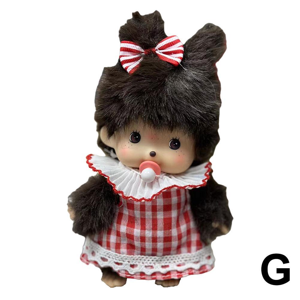 15 см Каваи Обезьянка Милая Кукла Mchiqi Брелок Подвеска на сумку Плюшевая игрушка Детский подарок на день рождения Хлопок ПП Материал Новый год/Рождество