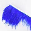 10Meters Saddle Pheasant Feathers Fringe for Clothes Ribbon Cock Feather Trim Flecos Tassel Needlework Decoration Sewing Decor