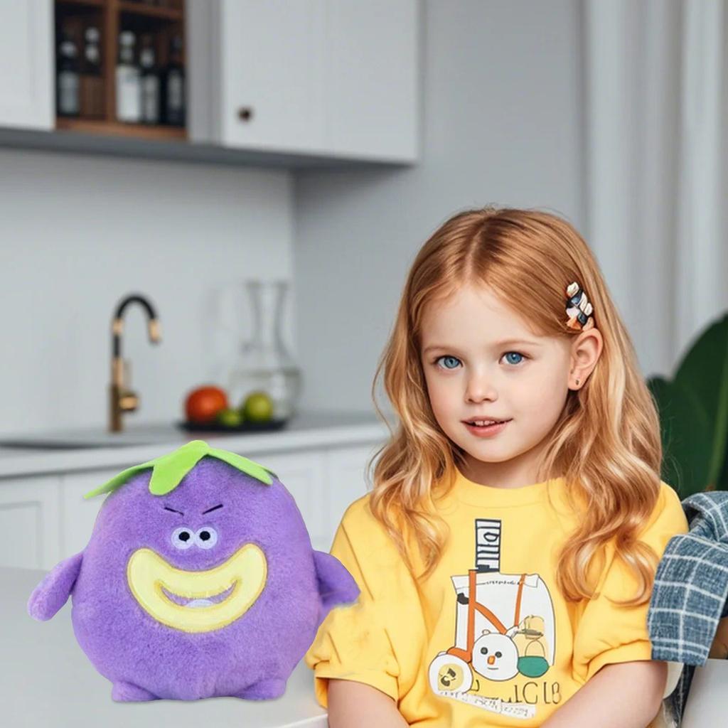 Мягкие плюшевые игрушки в форме фруктов с милым внешним видом