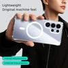 For Samsung Galaxy S25+ Case Compatible with MagSafe Anti Scratch Clear TPU PC Phone Back Cover