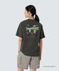 SNOWPEAK APPAREL [Snow Peak | Doraemon] Campfire Short Sleeve T-Shirt (S26Mufts95) Dark Khaki