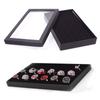 Stud Practical Portable 36 Slots Jewelry Packaging Box Ring Storage Case Jewelry Organizer Holder