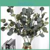 Leaves Artificial Eucalyptus Robusta Smith For Wedding Party Decor