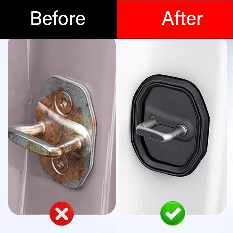 Car Door Rust Resistant Door Lock Buckle Cover For Mini Cooper S One F55 F56 F54 F57 F60 Countryman Car Styling Accessories