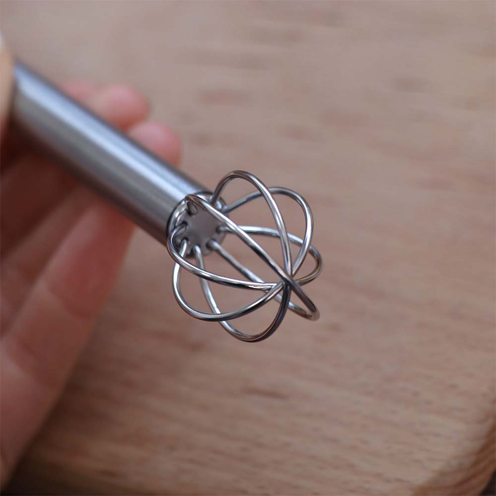 Multi Functional Egg Beater Stainless Steel Sauce Mixing Spoon Baking Whisk Pastry Making