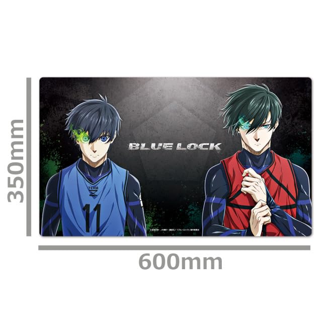 Lock Character Rubber Mat A "Blue -EPISODE Nagi-" [Kiyo & Rin]
