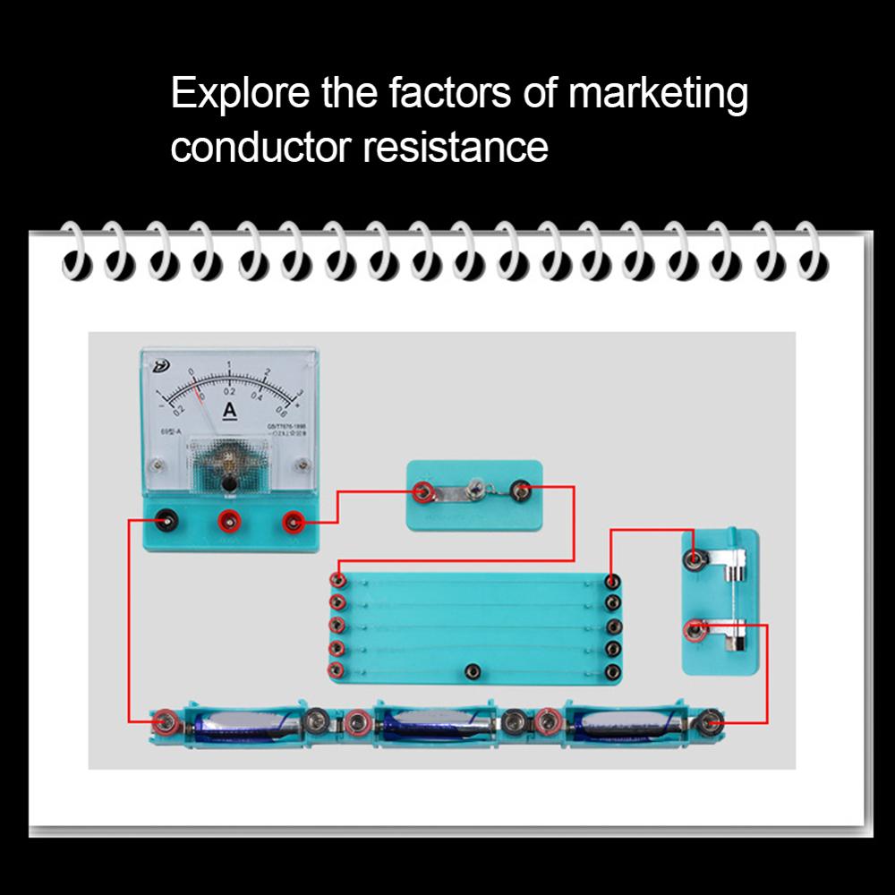 Физическая детская игрушка Электричество Магнетизм Физика Наука Базовый эксперимент по схеме Детский обучающий инструмент