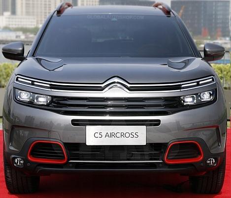 Citroen C5 Aircross - Хромированная решетка бампера Привлекает тюнинг