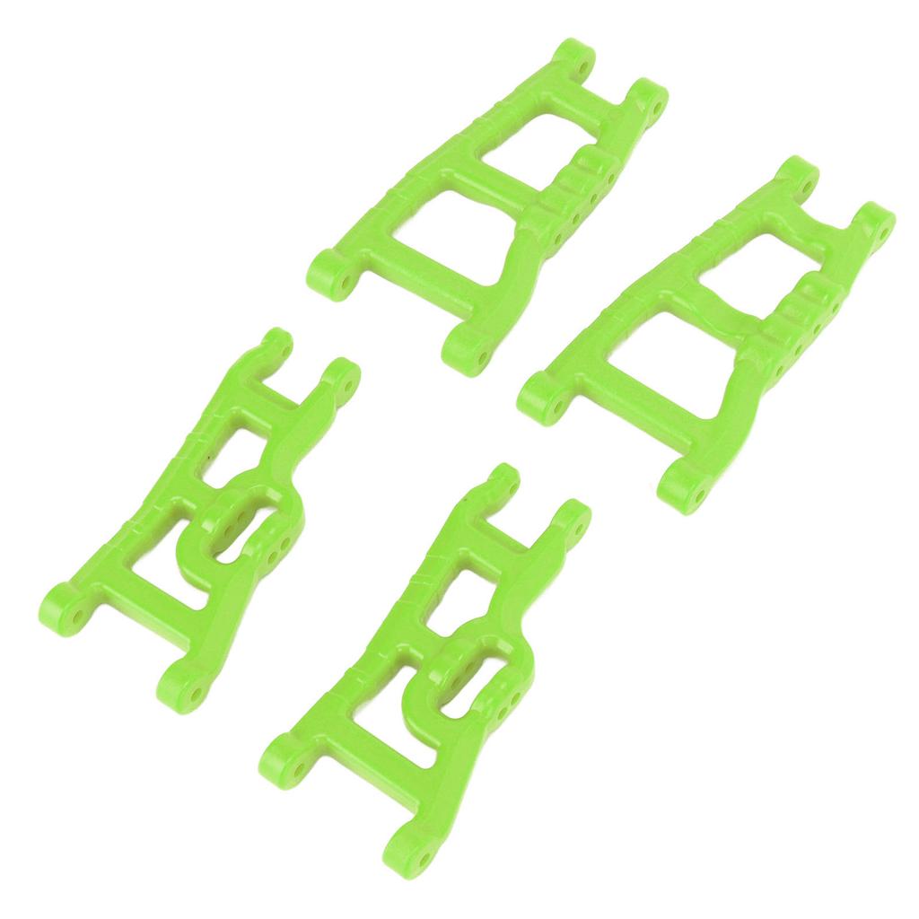 Набор рычагов передней и задней подвески для радиоуправляемых машин Rustler Stampede Slash 110 2WD Зеленый