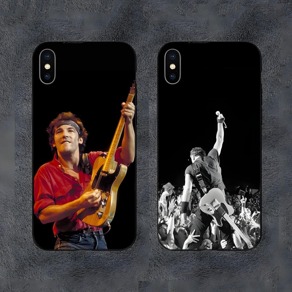 Bruce Springsteen Phone Case For Samsung S21,S22,S23,S30,Ultra,S20,S30,Plus,S21 Fe,10,9,5G Silicone Cover
