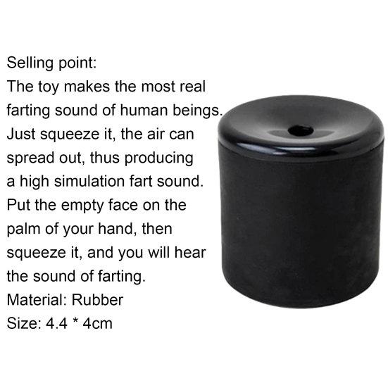 Игрушка-розыгрыш Интересная карманная мини-размера Издающая звуки пуканья Подлая опора для Дня дурака