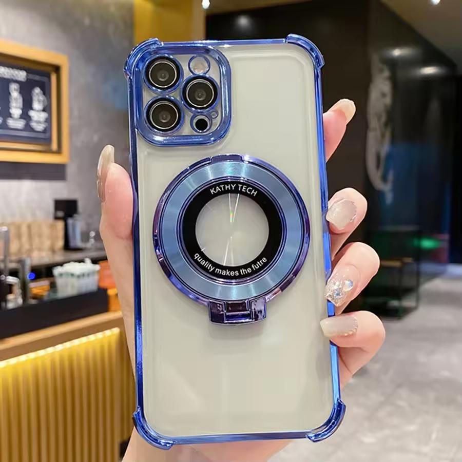 Роскошный Чехол-держатель с покрытием для Infinix Note 60 50 30 40 Pro 50X 50S Smart 20 10 9 8 7 6 5 Ударопрочный Силиконовый Чехол-подставка