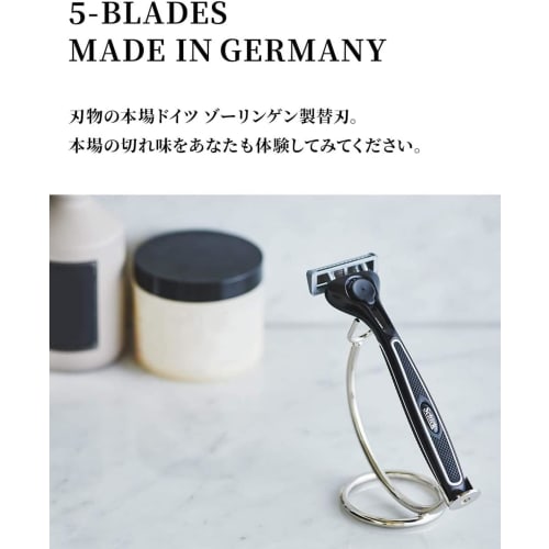 Quattro Schick Quattro 4 Titanium Replacement Blades (4 Pieces) Made In Germany 4 Blades with Safety Wire Silver