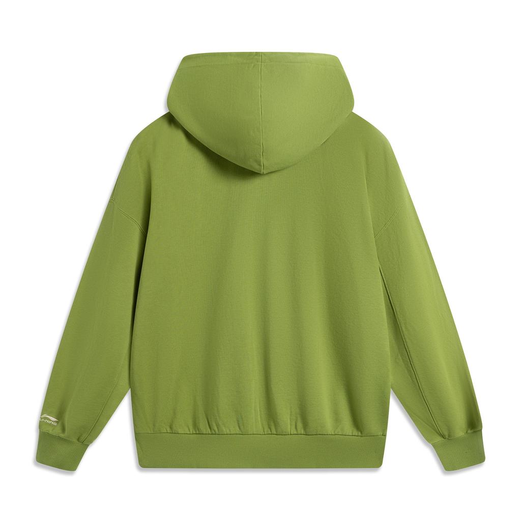 Свитшот Li Ning Sports Life Collection Унисекс Травянисто-зеленый AWDV389-4