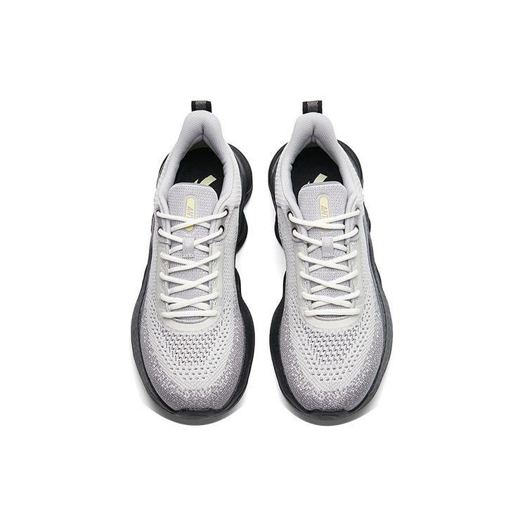 Anta Training Series Shock Absorbing Non-Slip Wear-Resistant Breathable Lightweight Low-Top Running Shoes Men Sneakers Gray 912217704-3