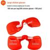 Anti-Pecking Pinless Free-Range Chicken Eye Mask with Holes for Medium To Large Chickens