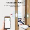 Беспроводной дверной датчик Zigbee, магнитный детектор открытия/закрытия окна, работает с Zigbee2MQTT, требуется шлюз