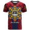 New 3D The Flag Of Philippines Printed T Shirt The Philippines Coat Of Arms Spiritual Totem Graphic T-shirts For Men Vintage Top